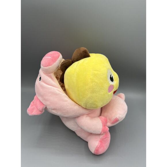 VIPKID Dino Pig Plush Doll Small Cuddly Toy In A Pig Costume - Picture 6 of 7